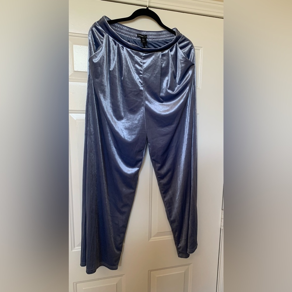 CHRISTIAN LACROIX Women's Velvet Wide Leg Pants NWT 🌴